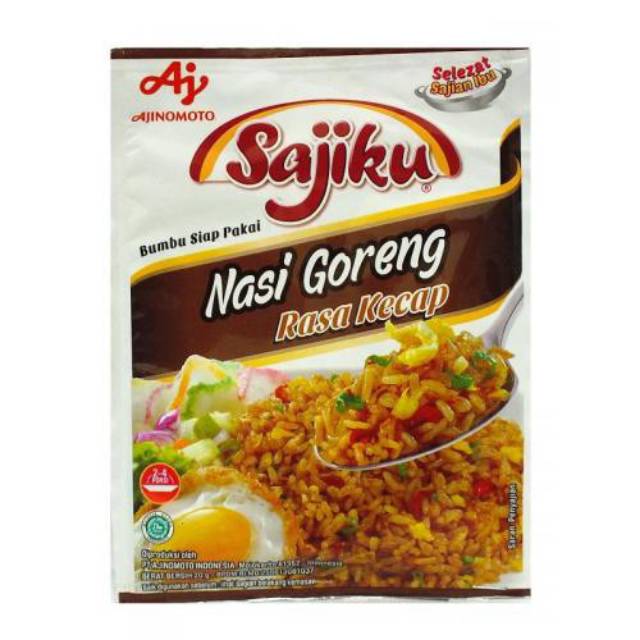 

Sajiku Nasi Goreng Rasa Kecap 20gr