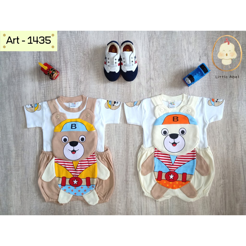 BAJU KODOK BAYI JUMPER BAYI LAKI LAKI OVERALL BABY JUMPER BABY ROMPER BABY OVERALL BABY BEAR