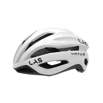 HELM SEPEDA - LAS VIRTUS CARBON HELMET - WHITE CARBON