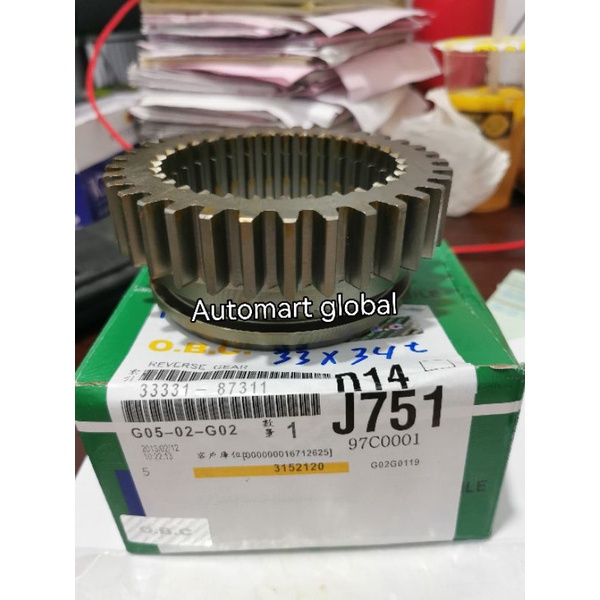 gigi mundur taft badak f50 gt hiline f70 f80 33331-87311