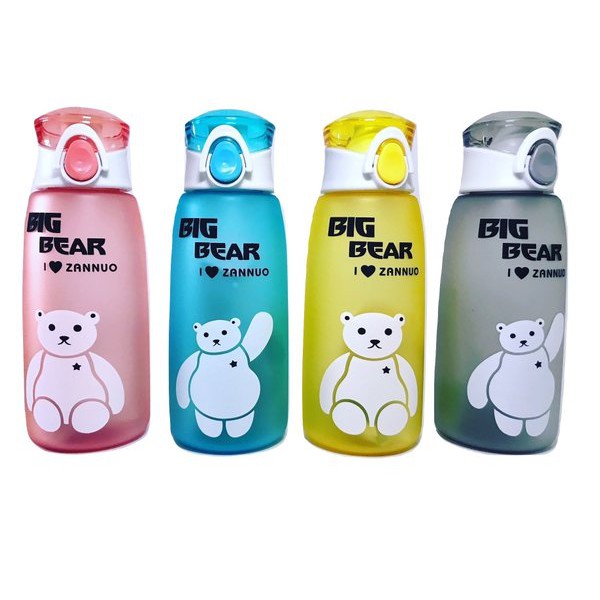 Botol Minum Big Bear 500 Ml / Big Bear Water Bottle / Botol Minum Plastik Kode 7317