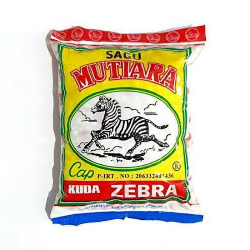 

Sagu Mutiara cap Kuda Zebra