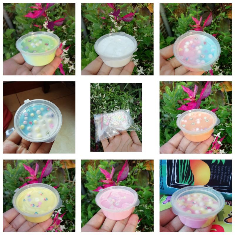 PAKET 5 MINI SLIME ORIGINAL