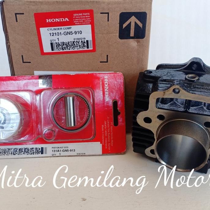 Sparepart Mobil Blok Seher Honda Grand - Supra X Lama Asli Plus Piston Kit