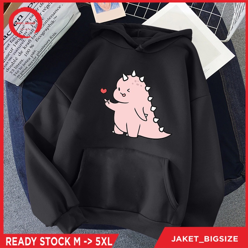 Hoodie Hodie Dinosaurus jumbo bigsize pria wanita ukuran m l xl xxl xxxl xxxxl xxxxxl