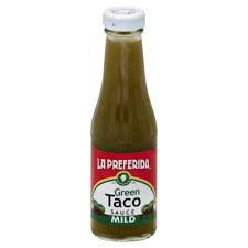 

LA PREFERIDA GREEN TACO SAUCE MILD 198GR
