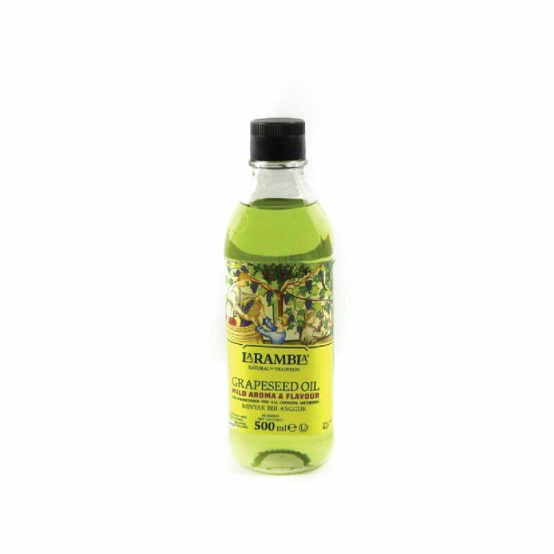 LA RAMBLA Grape Seed Oil Minyak Biji Anggur 500 ml Halal │ ELOO Import