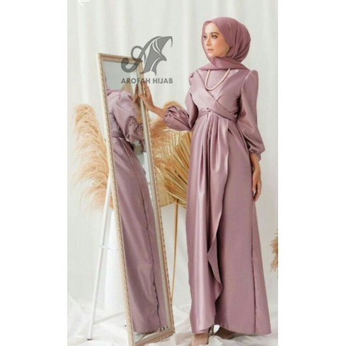 Zalwa Dress Satin Premium