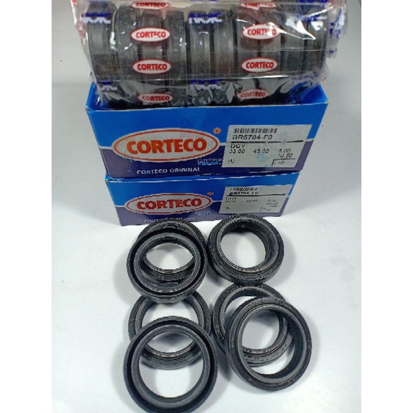 Seal Shock Depan Yamaha Vixion (CORTECO DCY 33*45*8)