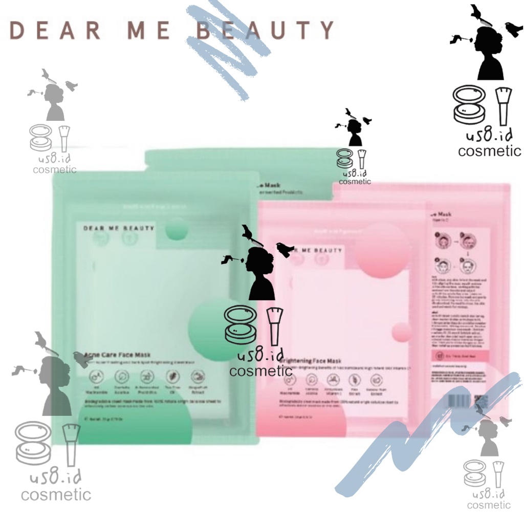 Dear Me Beauty Acne Care Sheet Mask | Brightening Sheet Mask