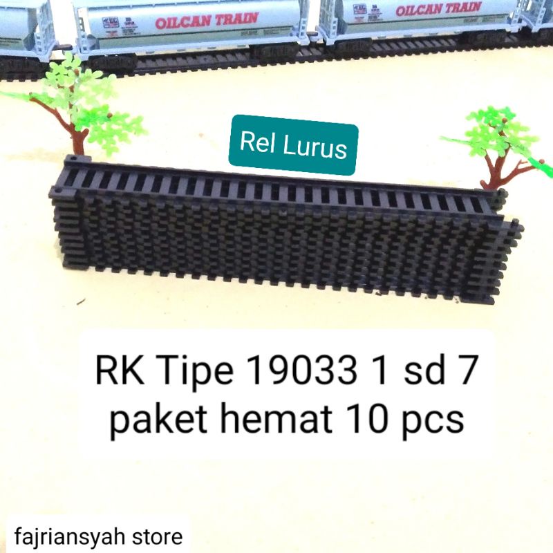 Rel Lurus Rail King Mainan Kereta Api