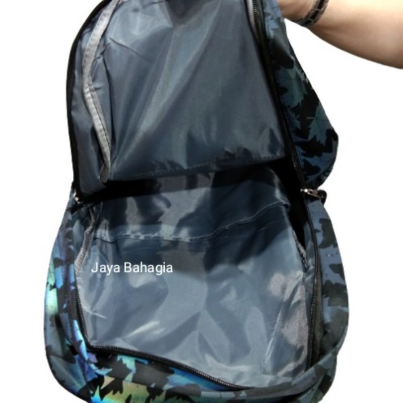 Ransel Import Glow In The Dark Tas Sekolah Kerja Pria Wanita