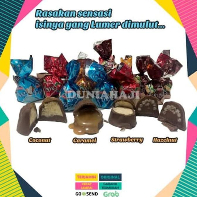 

BEST SELLER Coklat Arab Truffle Oleh-Oleh Haji & Umroh Enak dan Murah /kg