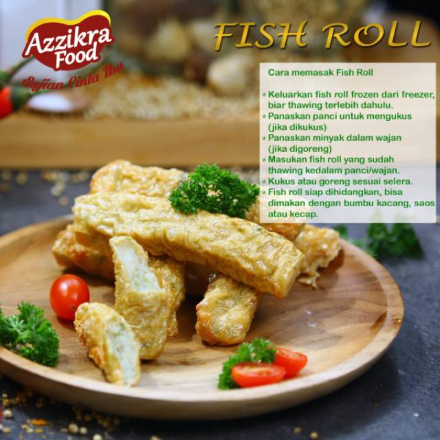 

FISH ROLL Azzikra - Fish Roll Halaln Non MSG