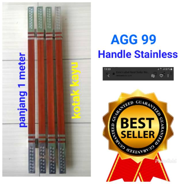 Handle Stainless long 1 meter Handle tarikan pintu panjang 1 meter Handle gagang pintu minimalis