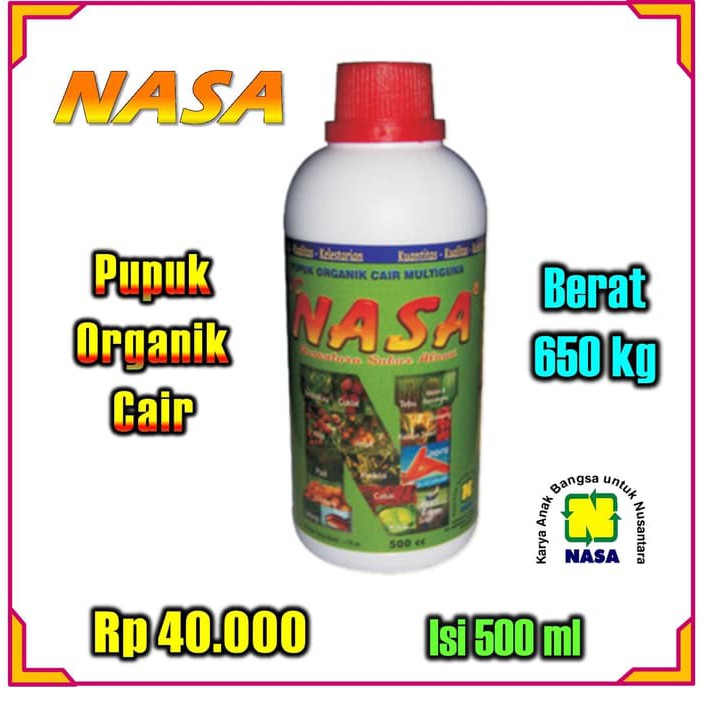 PUPUK ORGANIK CAIR NASA POC NASA