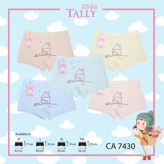 TALLY Kids 7430 Celana Boxer Anak CeweK