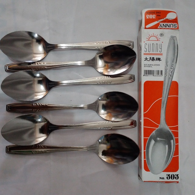 Sendok / Garpu Makan Sunny Stainless Tebal