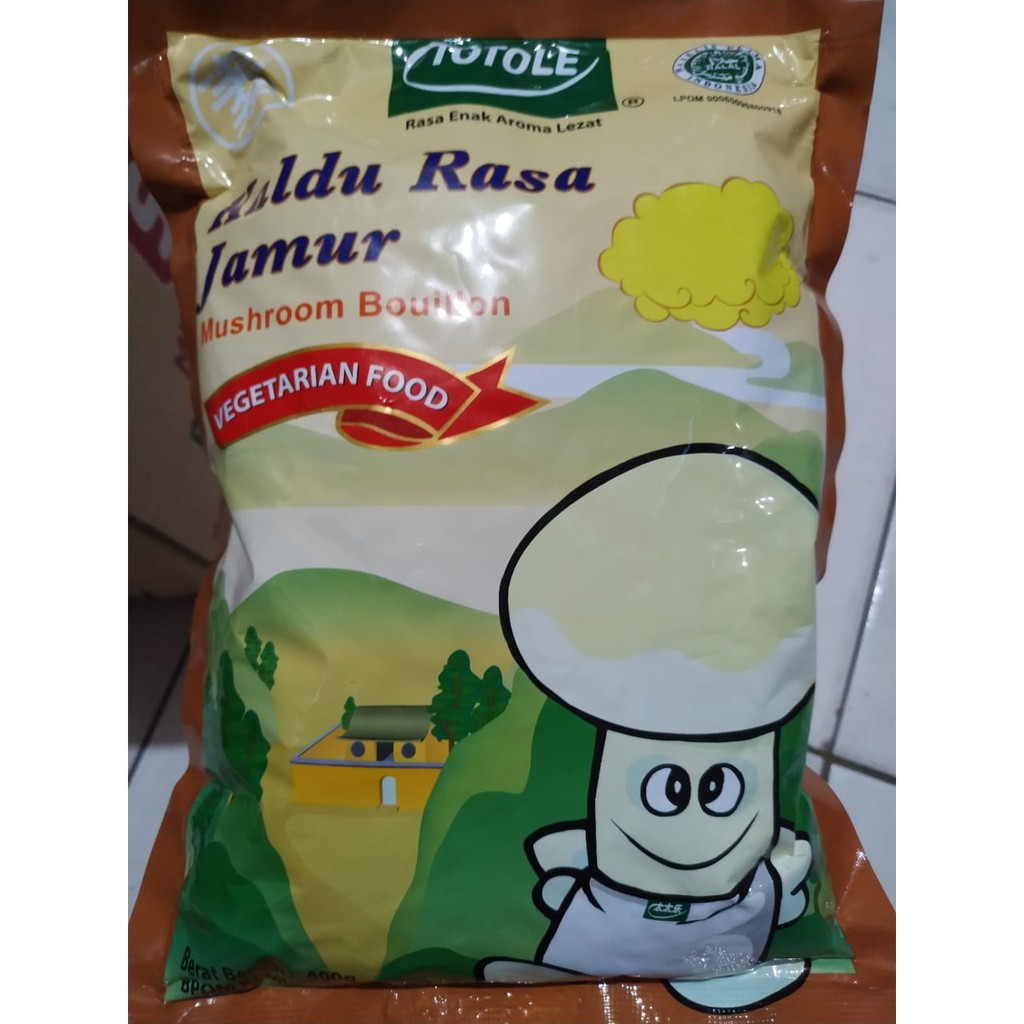 TOTOLE KALDU JAMUR 400 GRAM HALAL MUI