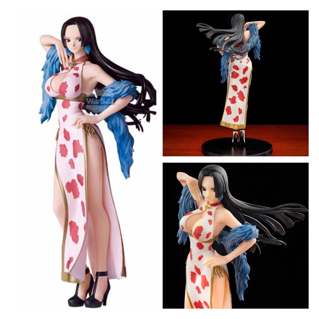 25cm One Piece Cheongsam Lady Boa Hancock Sexy Cartoon Character Cartoon Model Gift