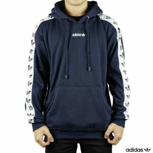JAKET HOODIE ADIDAS TNT PREMIUM NAVY BIRU DONGKER