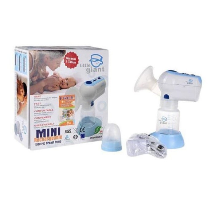 LITTLE GIANT RECHARGEABLE MINI BREAST PUMP - LG-6899