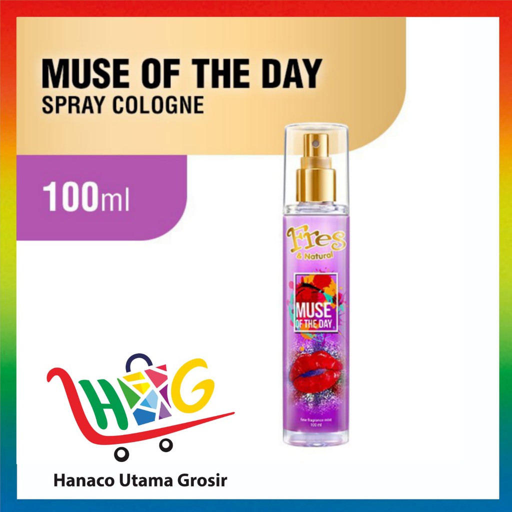 Fres &amp; Natural Spray Cologne - 100 ml