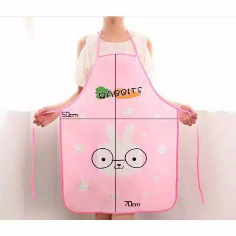 CELEMEK WATERPROOF APRON KARAKTER ANTI AIR