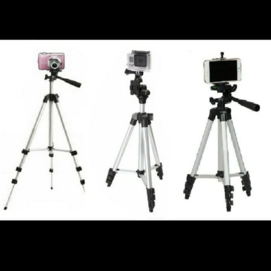 tripod 3110 tripod 31120 hp tripod kamera stand portable universal phone holder aksesoris travel new