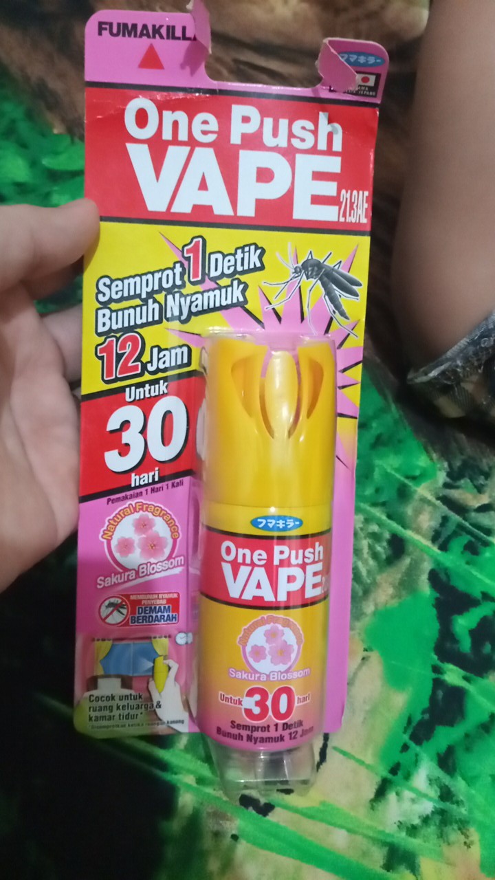 One Push Vape Semprot 30 Hari