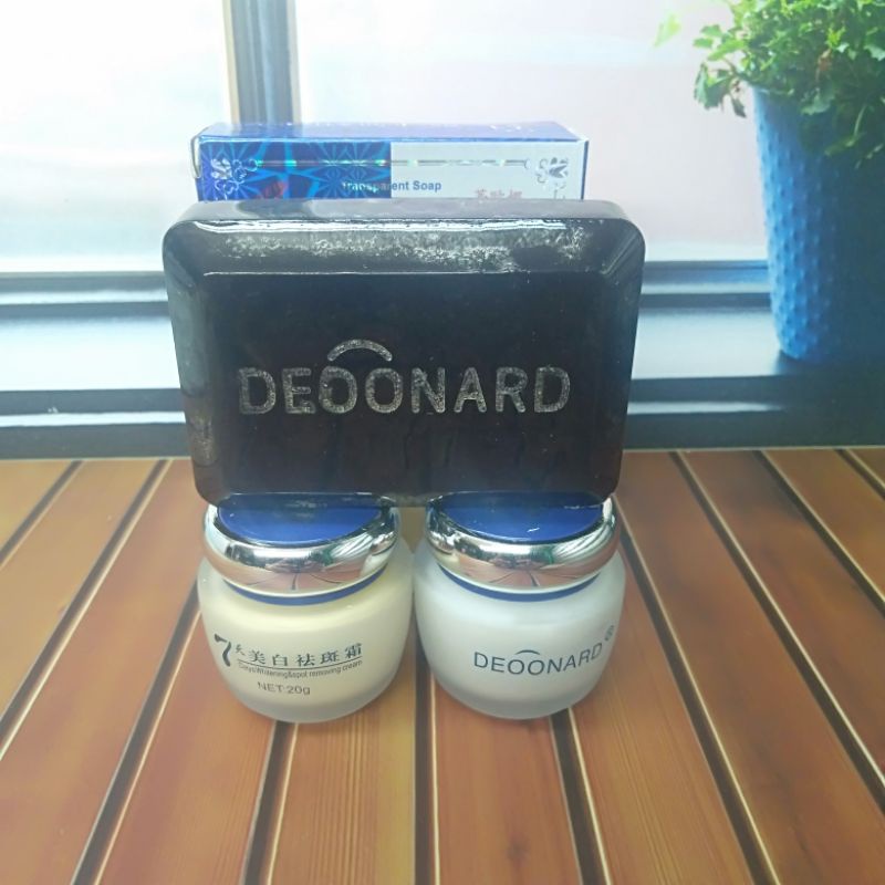 Paket Set Cream Deoonard 3In1 // Cream Deoonard paket Cream S/M + Sabun