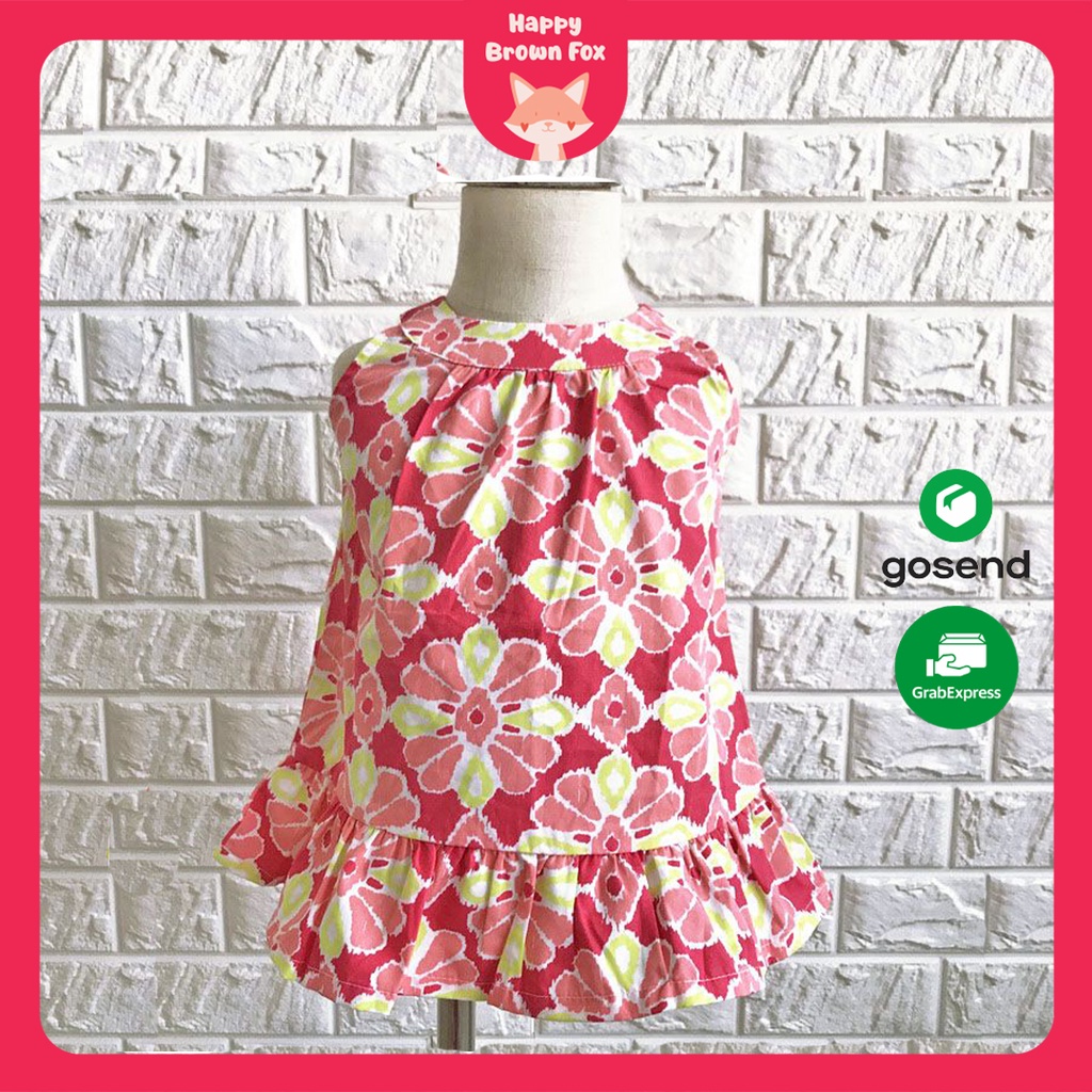 Baju Anak Perempuan Dress Anak Perempuan - Gymboree Flower Ruffle Dress