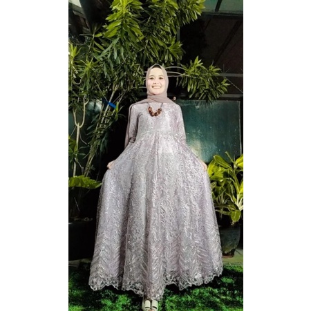 Realpic Gamis Ricis Sparkling Free Masker Original Butik