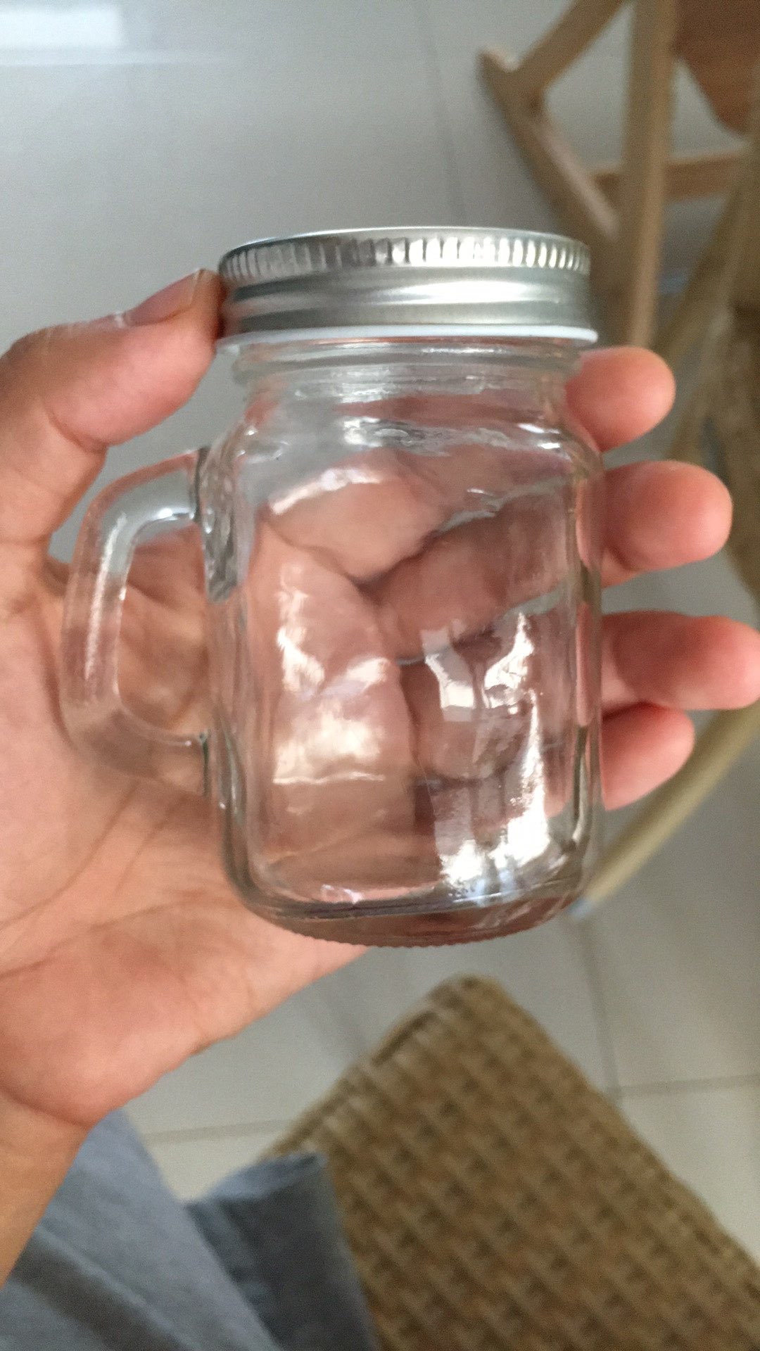 Grosir Mini Mason Jar Toples Kaca 130ml Gelas Minum Restoran Wadah Bumbu Organizer Glass Tempat