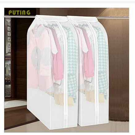 TOSERBA_EMAK -  Cover Anti Debu Pakaian Dustproof Organizer - PEVA - Transparent