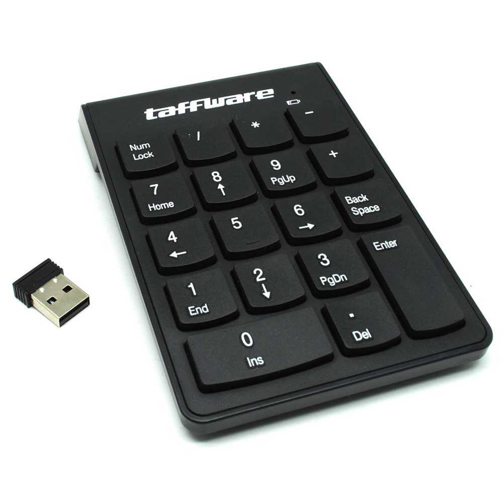 Keypad Numeric Wireless 2.4GHz 10 Meter / Keyboard Numeric Numpad Angka Wireless LED Bluetooth Mechanical / Numpad Numerik Keyboard Tanpa Kabel Gaming Mac rgb Mini / Numeric Pad Keyboard Non Bluetooth Kasir Usb Mini Portable Murah Original