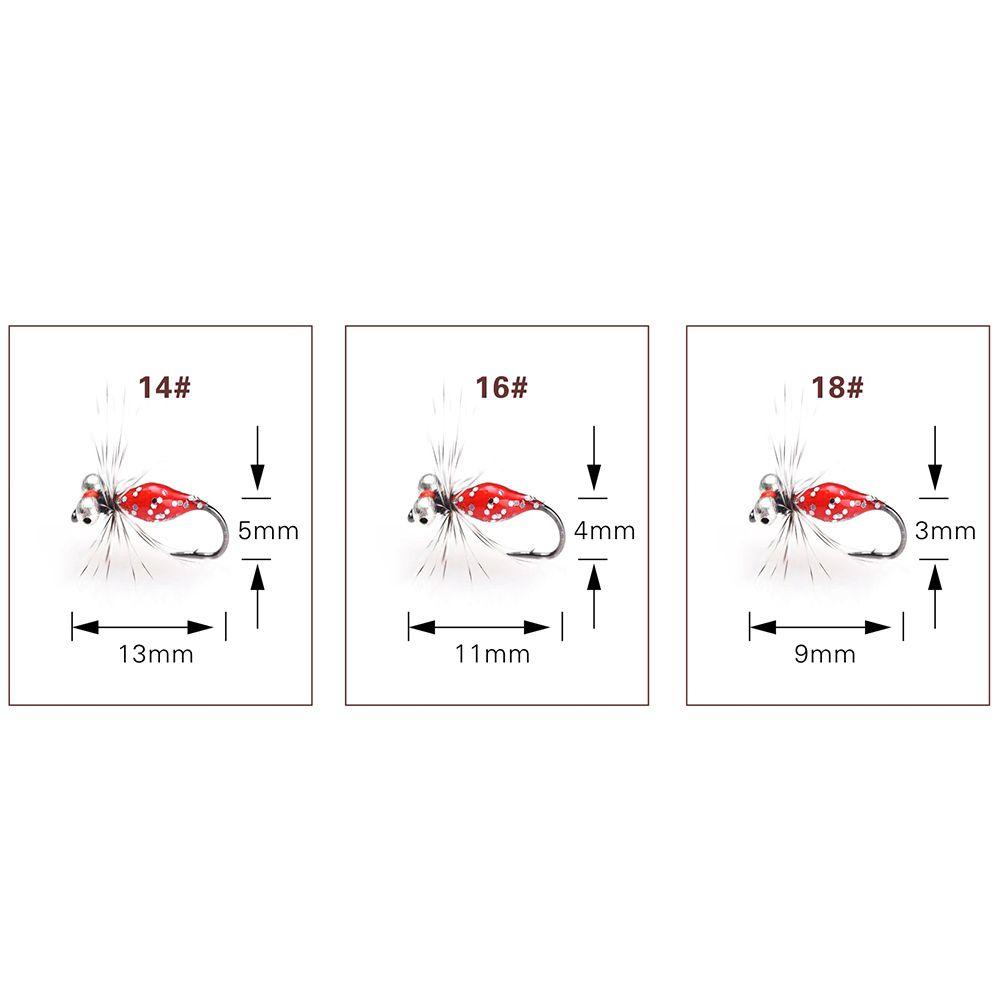 Suyo 5pcs Umpan Pancing Fly Fishing Simulasi DIY Dengan Kail