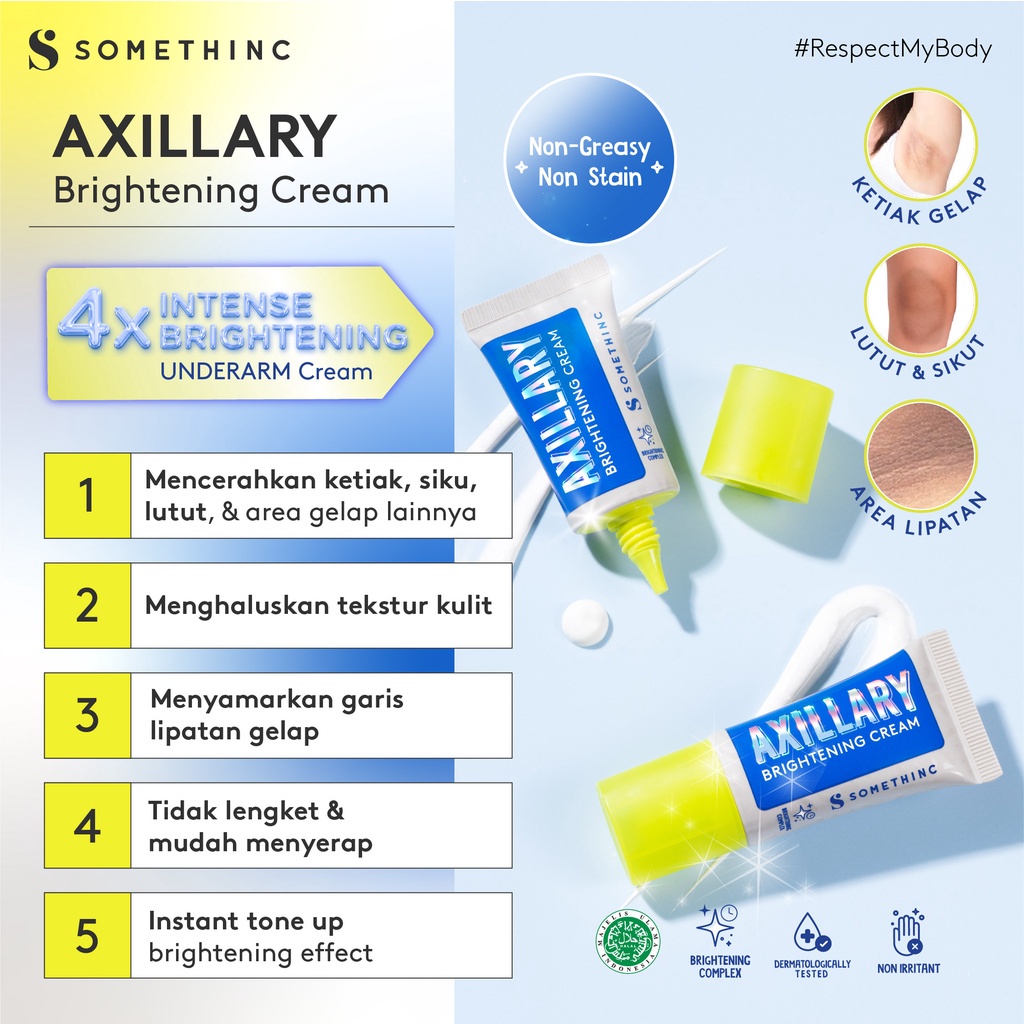 ❤️ Cloudy ❤️ SOMETHINC Axillary Brightening Cream Original