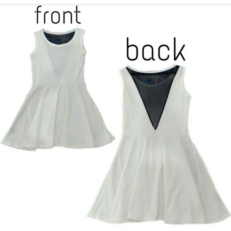 Dress Brokat Putih