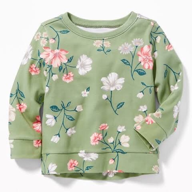 floral sweatshirt old navy