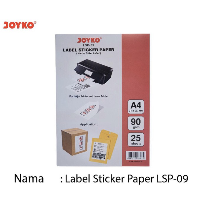 

Label Stiker Paper LSP-09