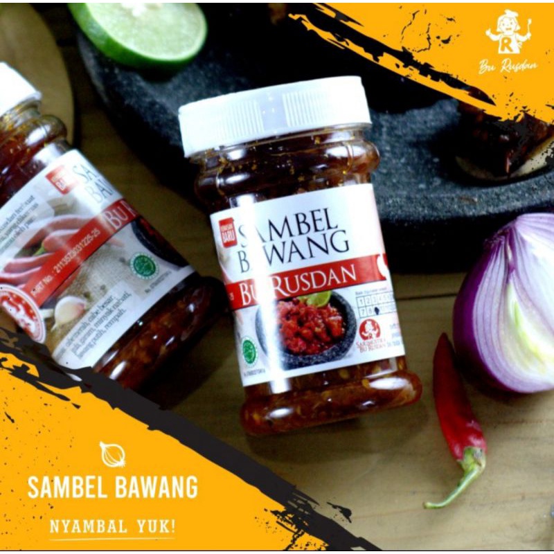 

SAMBEL BAWANG BU RUSDAN MALANG 170gr