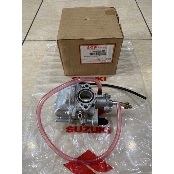 KARBURATOR SHOGUN 110 R LAMA NEW KEBO ORIGINAL ORI ASLI SUZUKI SGP 13200-30D50-000