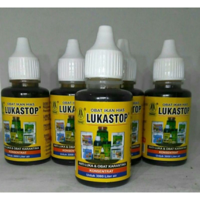 LUKASTOP/Obat luka ikan kemasan 30ml