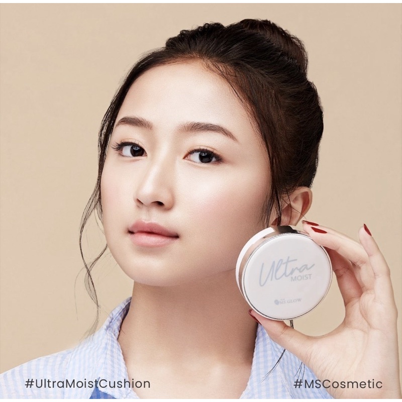 MOIST CUSHION MSGLOW TERGLOWING KULIT WANITA INDONESIA