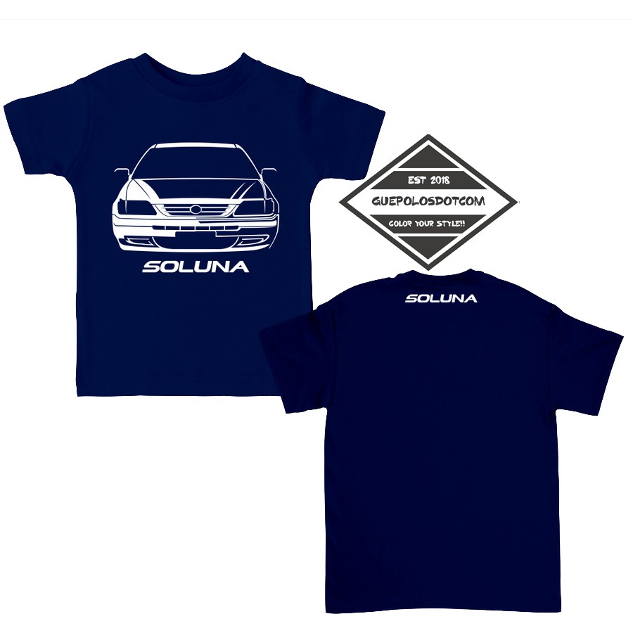 Kaos Baju Anak TOYOTA SOLUNA Kaos Otomotif SOLUNA - KAOS