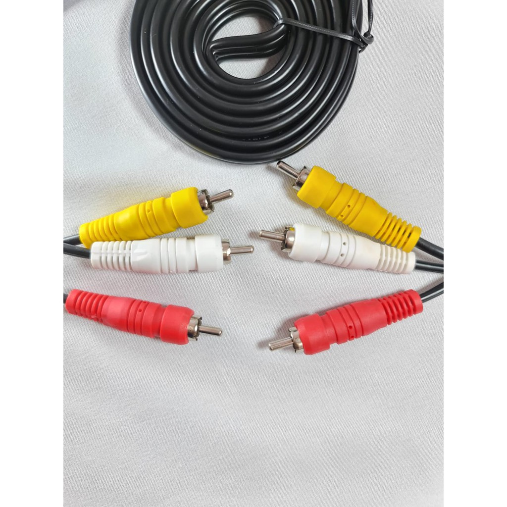 KABEL RCA 1.5 METER AUDIO VIDEO RCA CABLE MURAH KABEL CONNECTOR