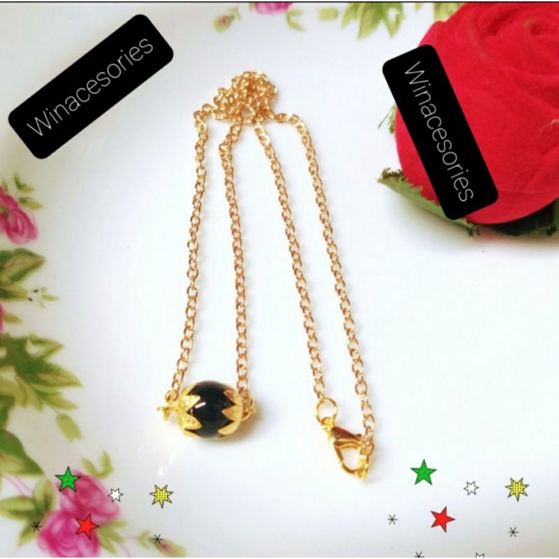 Kalung wanita + Liontin simple