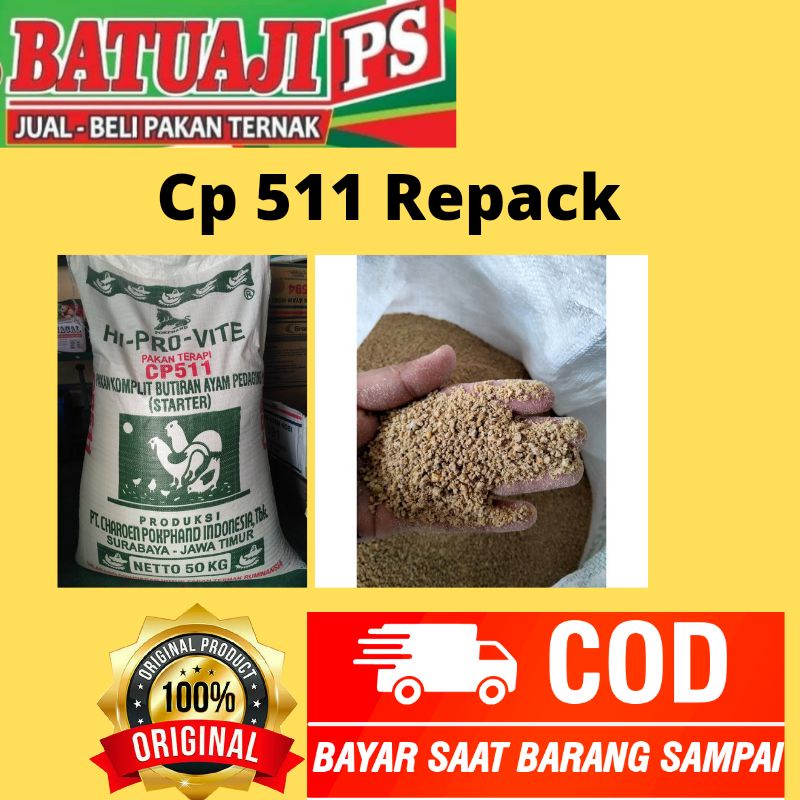 Cp 511 Hi Pro Vit Repack  (Pur Ayam Itik Kecil)
