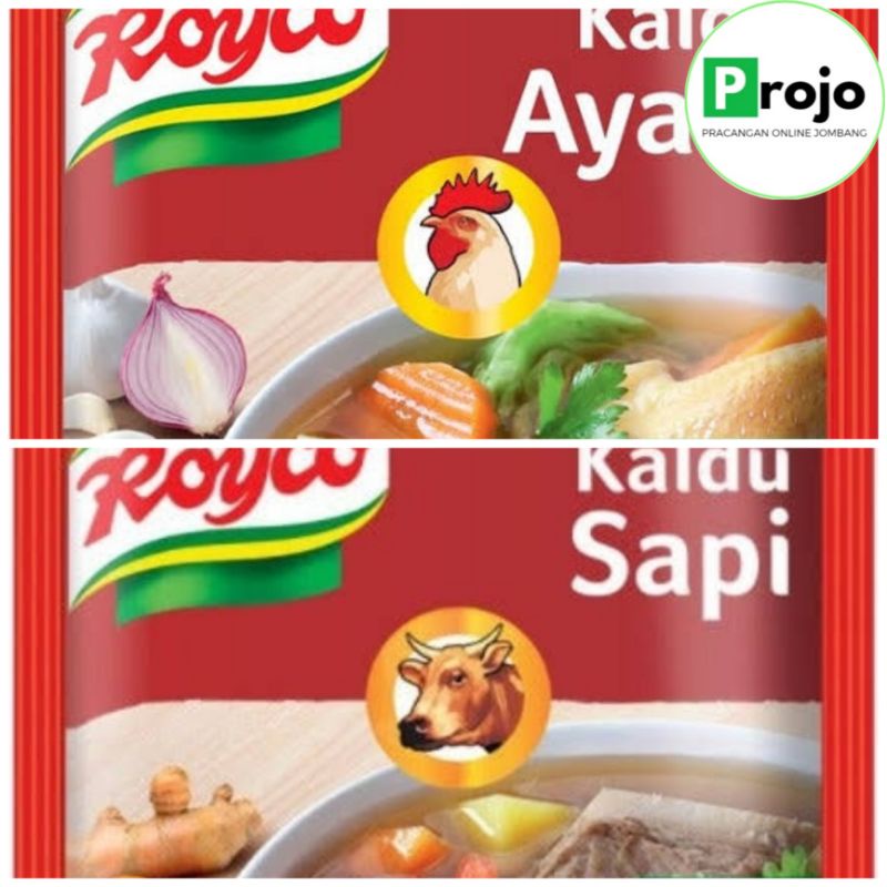 

Royco Bumbu Penyedap Rasa Ayam dan Sapi Renceng 9gr